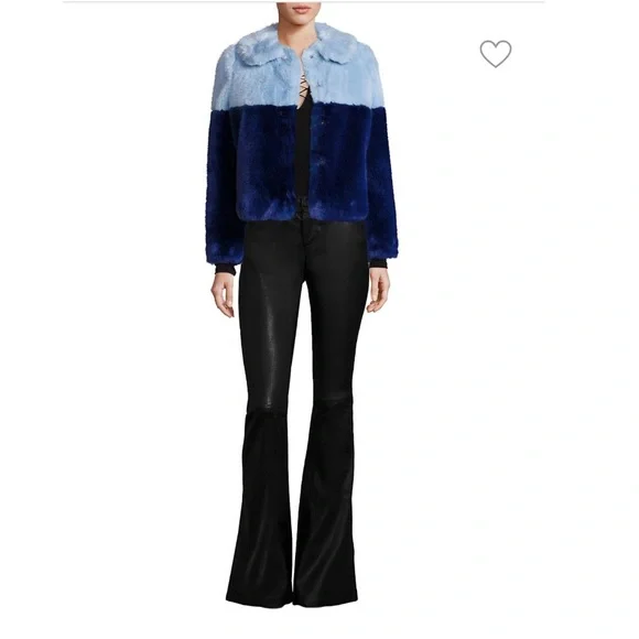 Alice + Olivia Damaris Faux Fur Jacket Copy - Picture 5 of 8